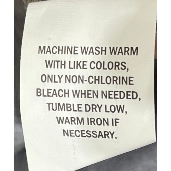 New Falls Creek Ruffle Hem Top Scoop Neck Ombre Grey Size 1X Cotton Blend - Picture 7 of 7